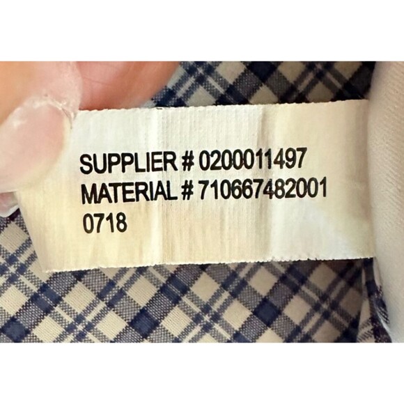 Ralph Lauren Mens Shirt Button Up Plaid Size M Blue Pony 100% Cotton - Picture 12 of 12